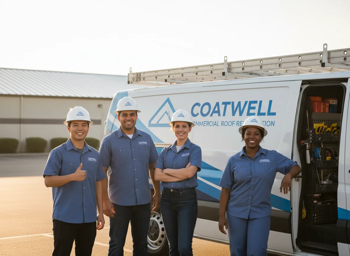 Commercial roof coating company in Toone, TN